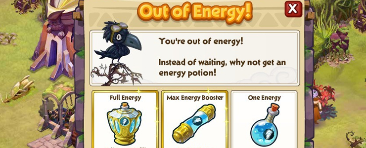 A trick that all freemium games have under their sleeve.