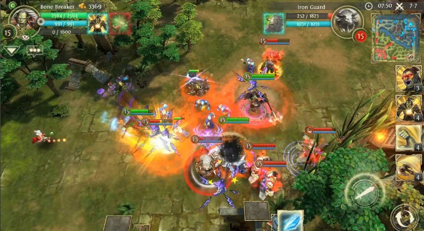 Heroes of Orders & Chaos by Gameloft is a beautiful game but when every sessions demands 10 minutes of uninterrupted gameplay, it's just not something you can pick up and play.