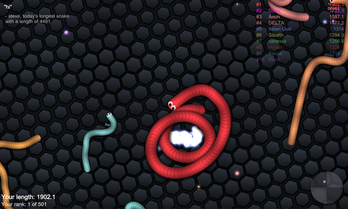 Click to Play Slither.io Slither.io