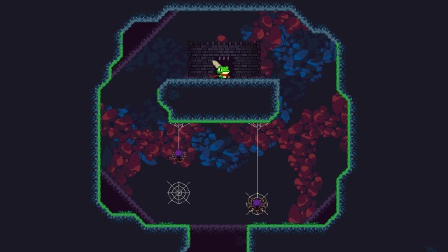 Frog Sord, an abandonned 2d platformer, screenshot