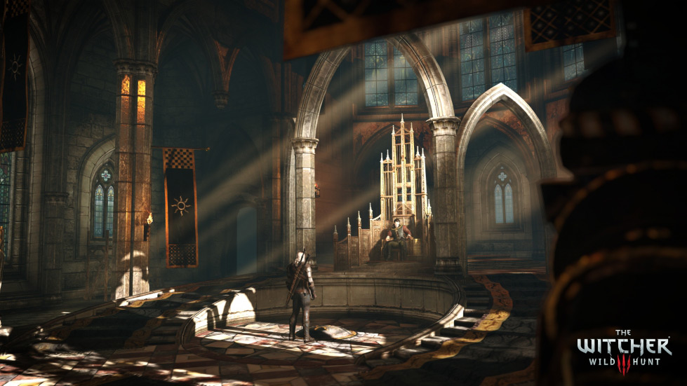 A mysterious castle in The Witcher 3
